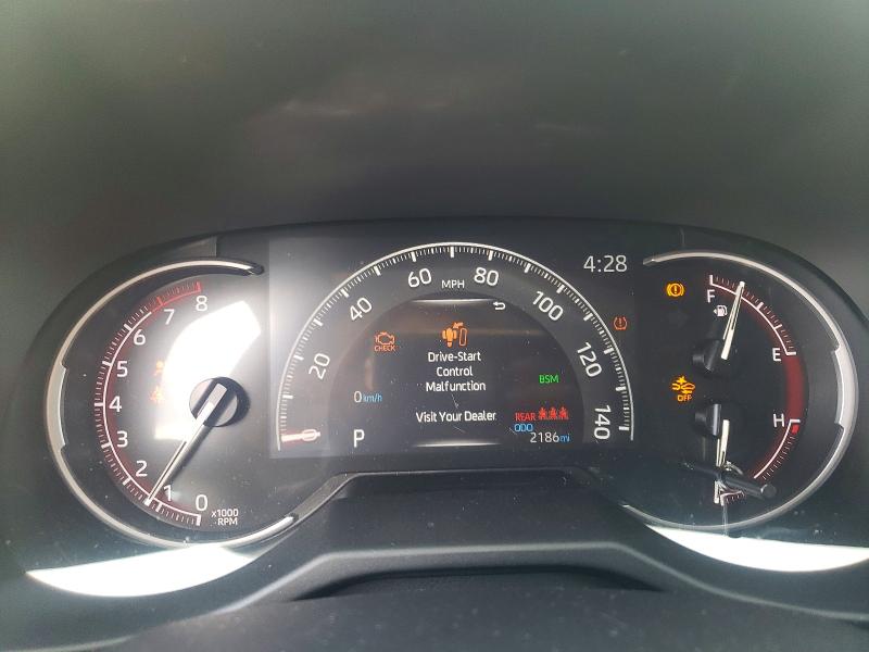 2025 Toyota Rav 4 VIN 2T3P1RFV6SW636360 COPART salvage auction — FRONT END, Ma - Cert Of Title-Salvage, sold $10,600 on 2026-07-02 (photo 9)