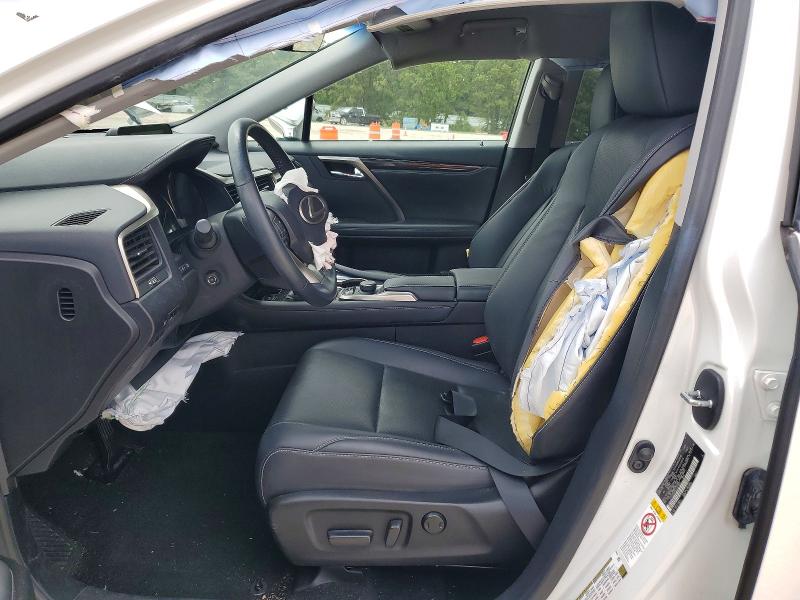 2018 Lexus Rx VIN 2T2ZZMCA6JC101801 COPART salvage auction — FRONT END, Tx - Salvage Vehicle Title, sold $8,300 on 2026-07-10 (photo 7)