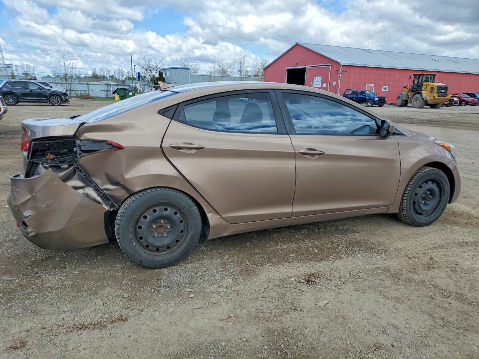2015 Hyundai VIN KMHDH4AE2FU302494 COPART salvage auction — UNDERCARRIAGE, On - Permit Salvage, sold $575 on 2026-07-28 (photo 3)