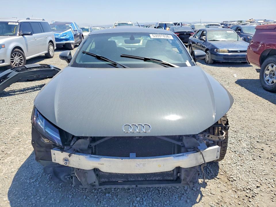 2017 Audi Tt VIN TRUC5AFV4H1009187 COPART salvage auction — FRONT END, Ca - Salvage Certificate, sold $5,000 on 2026-07-02 (photo 5)