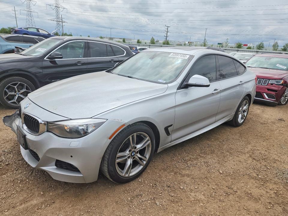 2015 BMW 3er VIN WBA3X5C51FD561190 COPART salvage auction — FRONT END, Il - Salvage Certificate, sold $1,450 on 2026-08-04 (photo 1)