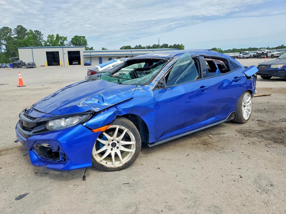 2018 Honda Civic VIN SHHFK7H48JU230908 COPART salvage auction — REAR END, Sc - Cert Of Title-Salvage, sold $275 on 2026-07-27 (photo 1)