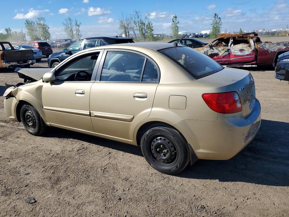 2010 Kia Rio VIN KNADH4B31A6685307 COPART salvage auction — FRONT END, Qc - Gravement Accidente, sold $400 on 2026-07-07 (photo 2)