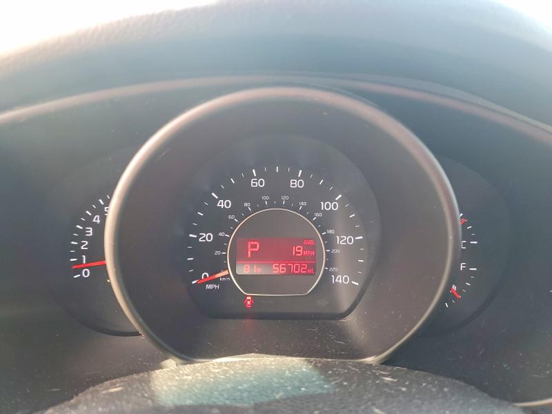 2016 Kia Soul VIN KNDJP3A5XG7252917 COPART salvage auction — FRONT END, In - Cert Of Title-Salvage Title, sold $1,100 on 2026-07-10 (photo 9)