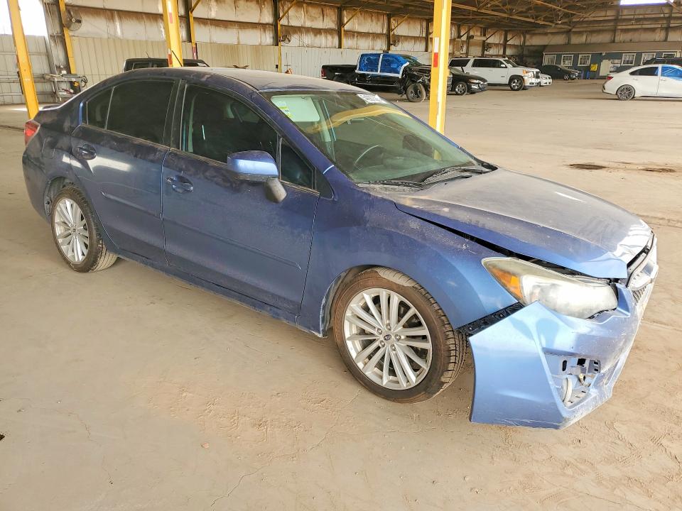 2015 Subaru Impreza VIN JF1GJAK65FH019730 COPART salvage auction — FRONT END, Az - Cert Of Title - Salvage, sold $300 on 2026-07-20 (photo 4)