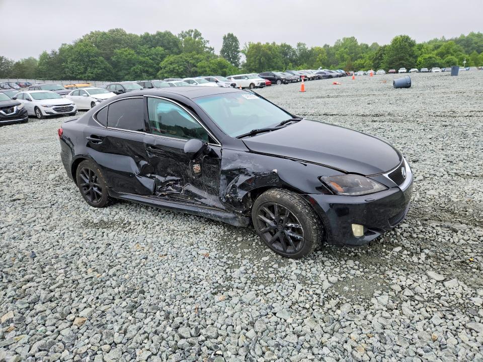 2008 Lexus Is VIN JTHBE262785020936 COPART salvage auction — SIDE, Nc - Salvage Certificate Of Title, sold $775 on 2026-07-15 (photo 4)