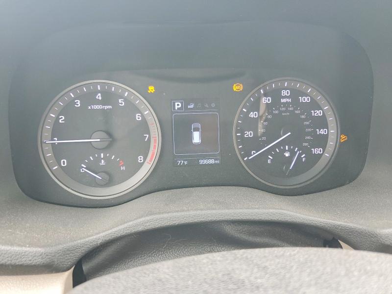 2017 Hyundai Tucson VIN KM8J23A48HU441702 COPART salvage auction — HAIL, Ia - Cert Of Title-Salvage Title, sold $3,100 on 2026-07-10 (photo 9)