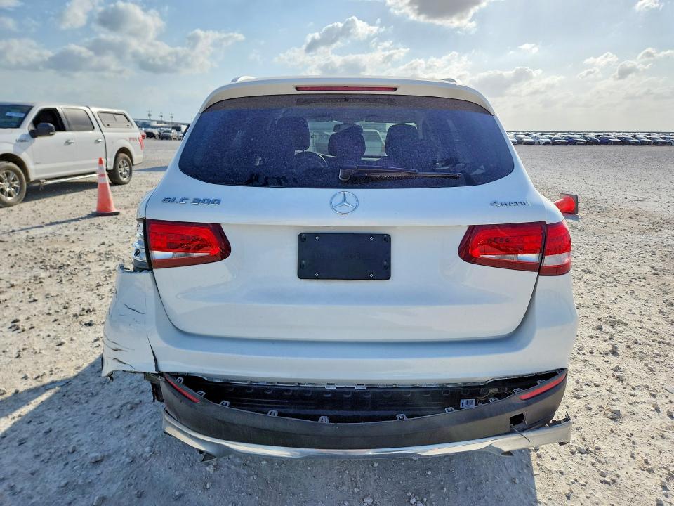 2019 Mercedes-benz Glc VIN WDC0G4KB5KV182120 COPART salvage auction — REAR END, Tx - Salvage Vehicle Title, sold $7,700 on 2026-07-09 (photo 6)