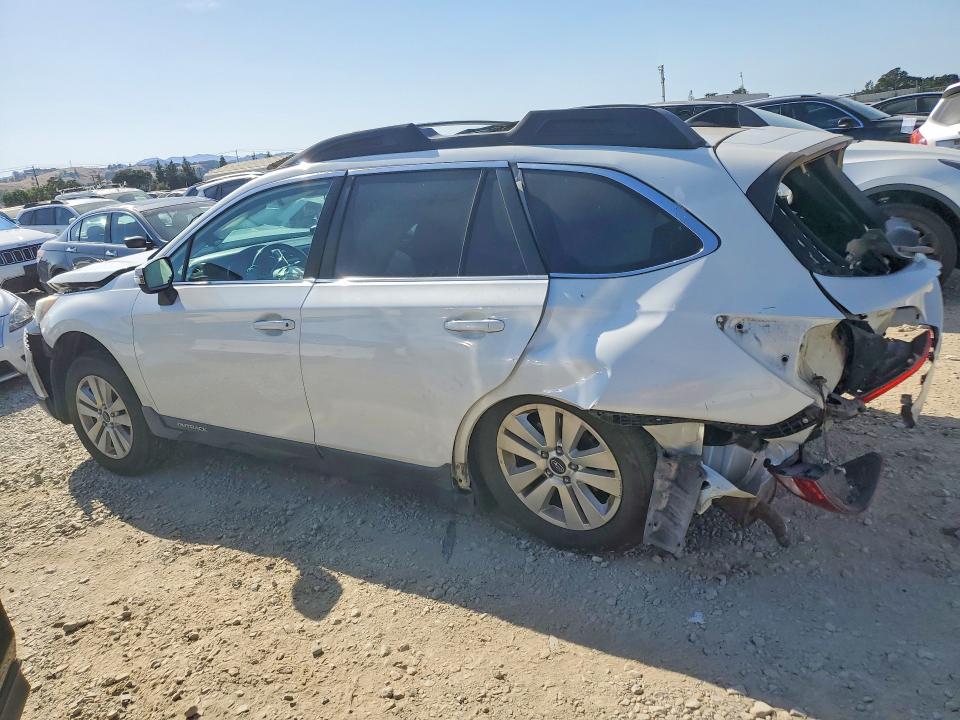 2016 Subaru Outback VIN 4S4BSAFC3G3342234 COPART salvage auction — REAR END, Ca - Non-Repairable Vehicle Cert, sold $425 on 2026-07-09 (photo 2)