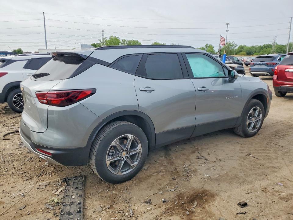 2024 Chevrolet Blazer VIN 3GNKBCR40RS162203 COPART salvage auction — FRONT END, Mi - Certificate Of Title, sold $10,500 on 2026-07-28 (photo 3)