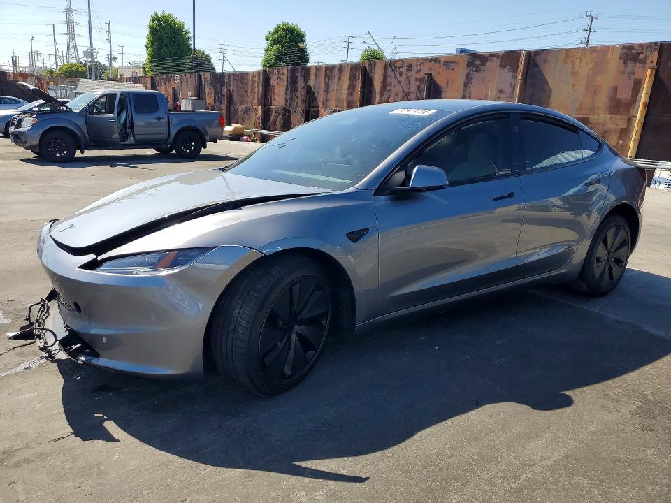 2024 Tesla VIN 5YJ3E1EA1RF859344 COPART salvage auction — FRONT END, Ca - Salvage Certificate, sold $9,500 on 2026-07-08 (photo 1)