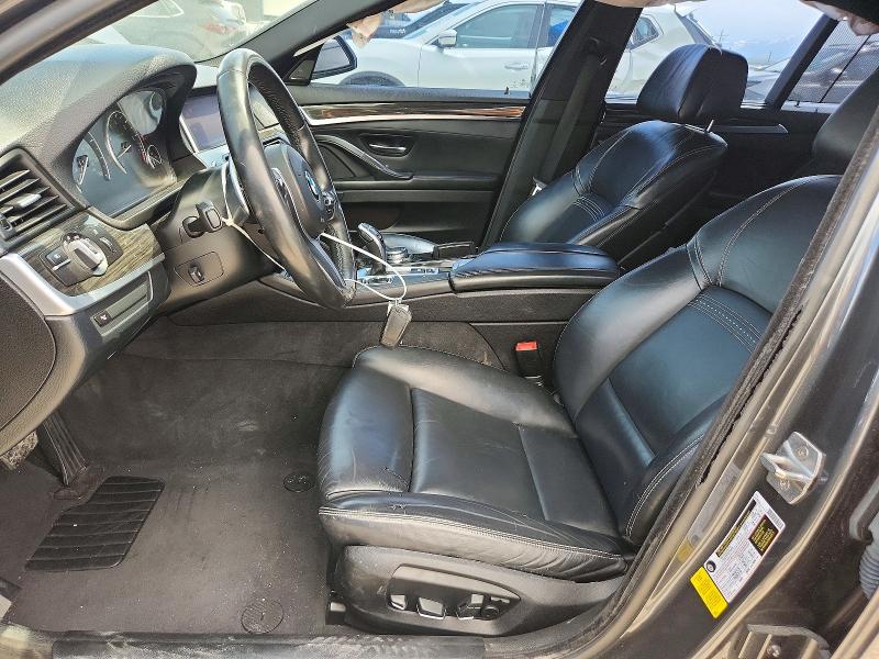 2015 BMW 5er VIN WBA5B1C52FG127875 COPART salvage auction — FRONT END, UT - SALVAGE CERTIFICATE, sold $1,150 on 2026-07-07 (photo 7)