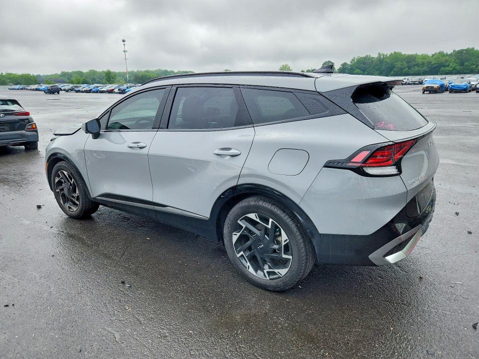 2025 Kia Sportage VIN 5XYK53DF5SG290436 COPART salvage auction — FRONT END, Pa - Certificate Of Salvage, sold $10,300 on 2026-07-28 (photo 2)