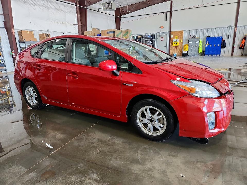 2010 Toyota Prius VIN JTDKN3DUXA0076934 COPART salvage auction — FRONT END, Il - Salvage Certificate, sold $2,400 on 2026-07-08 (photo 4)