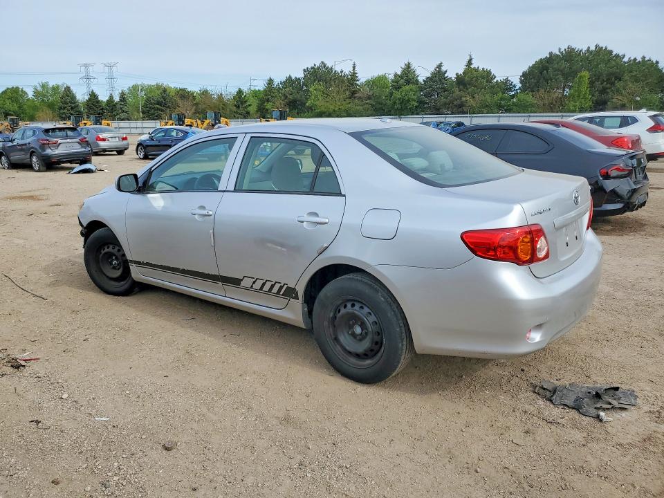 2009 Toyota Corolla VIN JTDBL40E19J025225 COPART salvage auction — FRONT END, IL - SALVAGE CERTIFICATE, sold $1,200 on 2026-07-16 (photo 2)