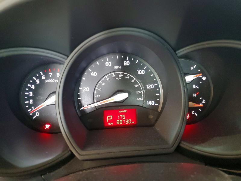 2017 Kia Rio VIN KNADM4A32H6109149 COPART salvage auction — FRONT END, Ky - Cert Of Title-Salvage, sold $1,050 on 2026-07-27 (photo 9)