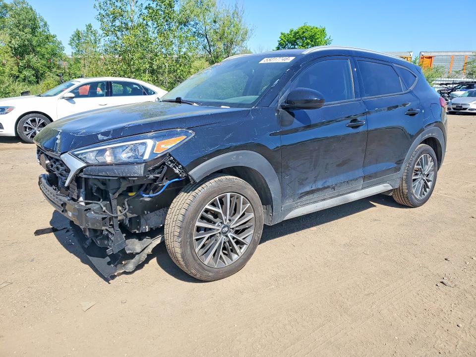 2021 Hyundai Tucson VIN KM8J3CAL0MU377329 COPART salvage auction — FRONT END, Oh - Cert Of Title-Salvage, sold $5,000 on 2026-07-27 (photo 1)