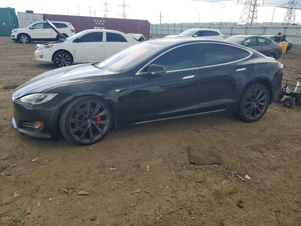 2019 Tesla Model s VIN 5YJSA1E46KF309001 COPART salvage auction — FRONT END, IL - SALVAGE CERTIFICATE, sold $9,700 on 2026-07-28 (photo 1)