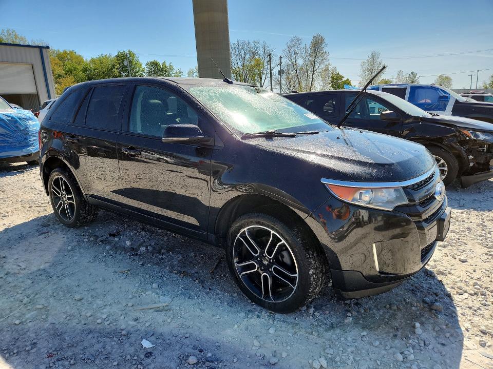 2013 Ford Edge VIN 2FMDK4JC5DBE30005 COPART salvage auction — SIDE, Mi - Certificate Of Title, sold $900 on 2026-07-02 (photo 4)