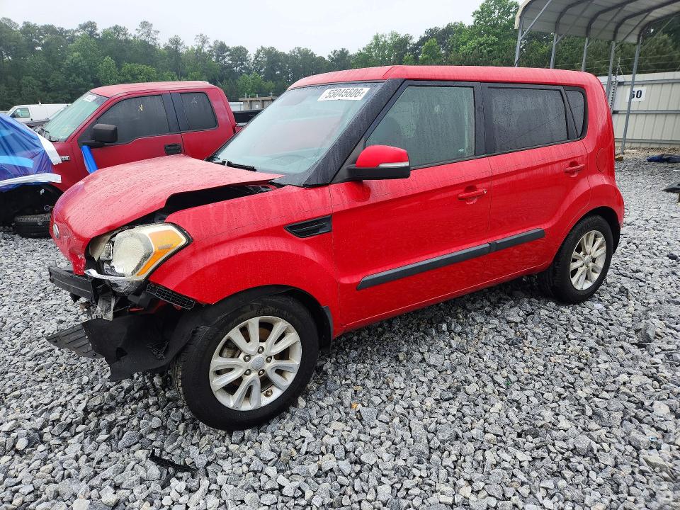 2013 Kia Soul VIN KNDJT2A61D7620377 COPART salvage auction — FRONT END, GA - CERT OF TITLE-SALVAGE, sold $300 on 2026-07-09 (photo 1)