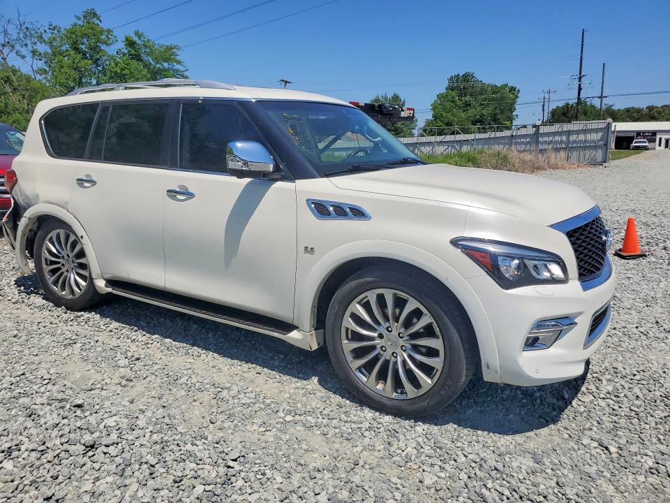 2017 Infiniti Qx80 VIN JN8AZ2NE6H9153780 COPART salvage auction — NORMAL WEAR, Wv - Dealer Only Clean Title, sold $5,500 on 2026-07-29 (photo 4)