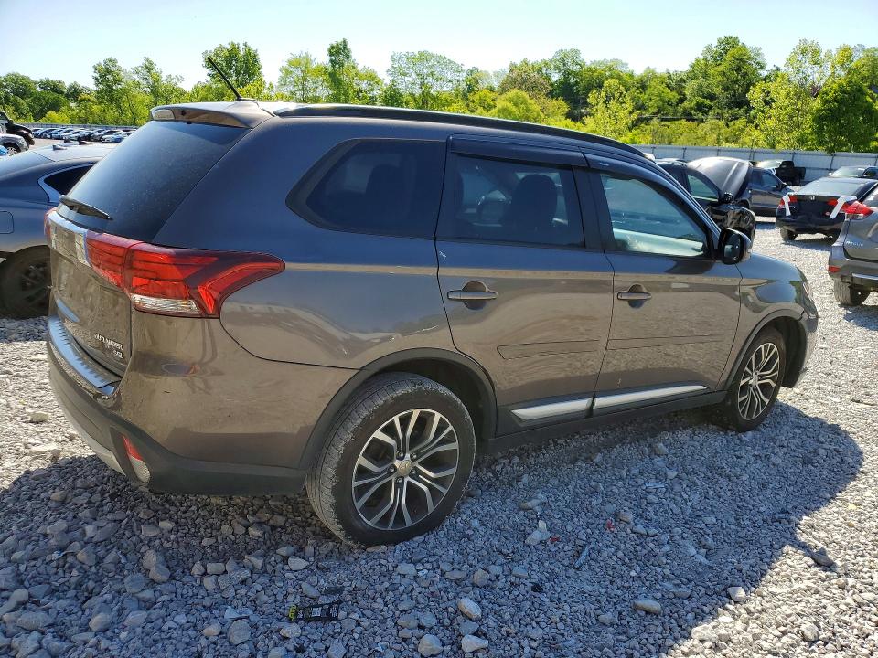 2016 Mitsubishi Outlander VIN JA4AZ3A31GZ024859 COPART salvage auction — FRONT END, OH - CERT OF TITLE-SALVAGE, sold $1,400 on 2026-07-24 (photo 3)