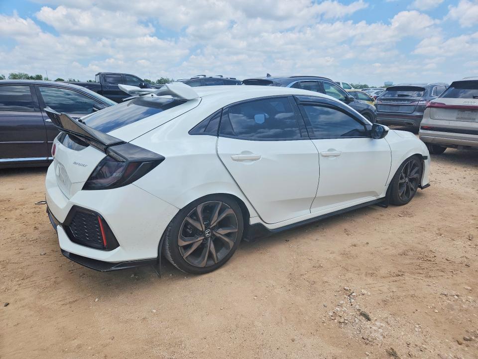 2019 Honda Civic VIN SHHFK7G42KU220250 COPART salvage auction — MECHANICAL, Tx - Salvage Vehicle Title, sold $4,150 on 2026-07-16 (photo 3)