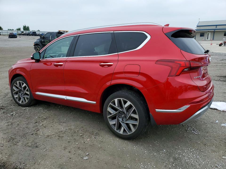 2022 Hyundai Santa fe VIN 5NMS54AL8NH440193 COPART salvage auction — SIDE, Tn - Salvage Certificate, sold $9,000 on 2026-07-09 (photo 2)
