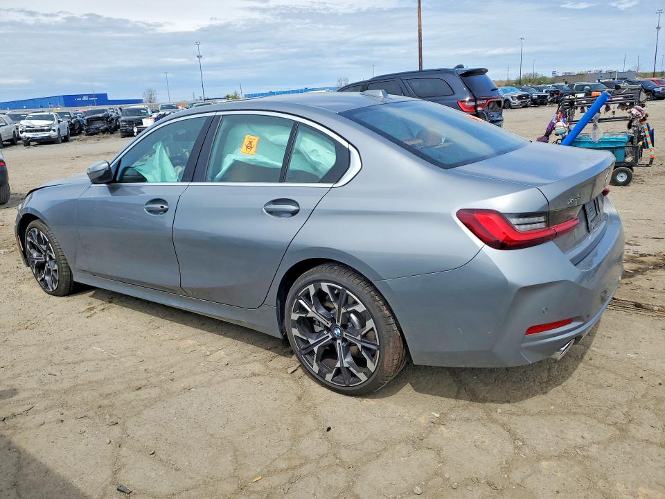 2025 BMW 3er VIN 3MW89CW05S8F24283 COPART salvage auction — FRONT END, MI - CERTIFICATE OF TITLE, sold $21,000 on 2026-07-31 (photo 2)