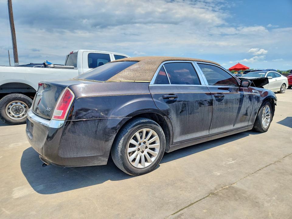 2013 Chrysler 300 VIN 2C3CCAAG6DH703467 COPART salvage auction — FRONT END, Tx - Cert Of Title-Rebuilt Salvage (P), sold $825 on 2026-07-08 (photo 3)