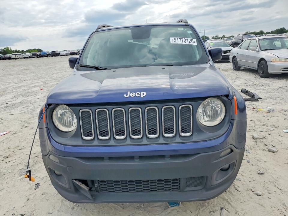 2018 Jeep Renegade VIN ZACCJABB2JPJ35827 COPART salvage auction — REAR END, Ga - Cert Of Title-Salvage, sold $1,550 on 2026-07-27 (photo 5)