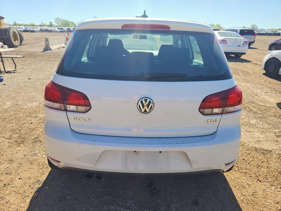 2014 Volkswagen VIN WVWDM7AJ0EW004835 COPART salvage auction — FRONT END, Il - Salvage Certificate, sold $900 on 2026-07-23 (photo 6)