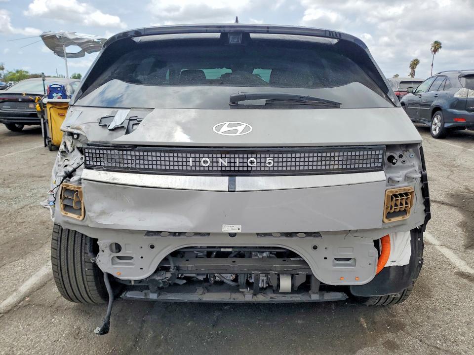 2025 Hyundai Ioniq VIN 7YAKR4DA4SY002517 COPART salvage auction — REAR END, Ca - Salvage Certificate, sold $12,300 on 2026-07-31 (photo 6)