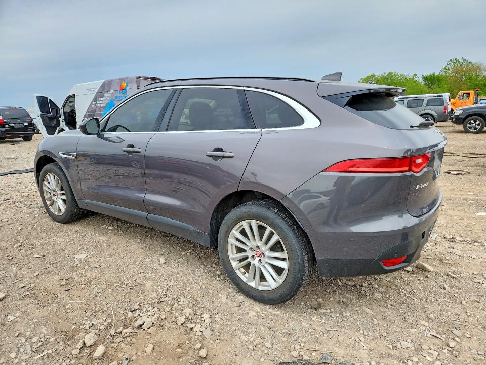 2017 Jaguar F-pace VIN SADCK2BV3HA897840 COPART salvage auction — REAR END, Il - Salvage Certificate, sold $4,200 on 2026-07-17 (photo 2)