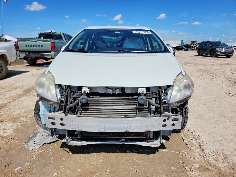 2013 Toyota Prius VIN JTDKN3DU3D1648036 COPART salvage auction — FRONT END, Tx - Salvage Vehicle Title, sold $3,400 on 2026-07-10 (photo 5)