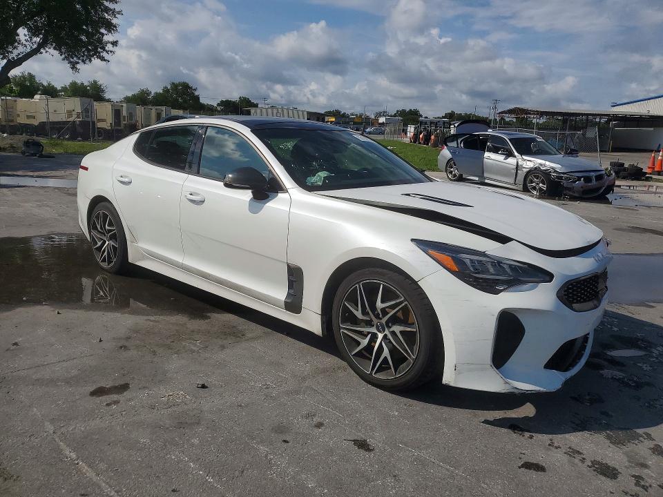 2023 Kia VIN KNAE35LD8P6132680 COPART salvage auction — FRONT END, Fl - Certificate Of Destruction, sold $4,350 on 2026-07-04 (photo 4)
