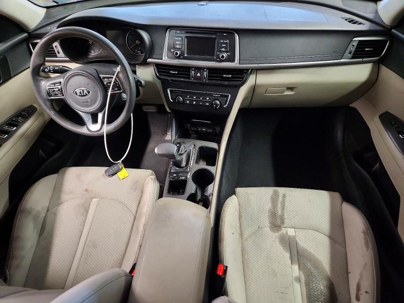 2016 Kia Optima VIN 5XXGT4L3XGG103485 COPART salvage auction — FRONT END, Il - Salvage Certificate, sold $450 on 2026-07-06 (photo 8)