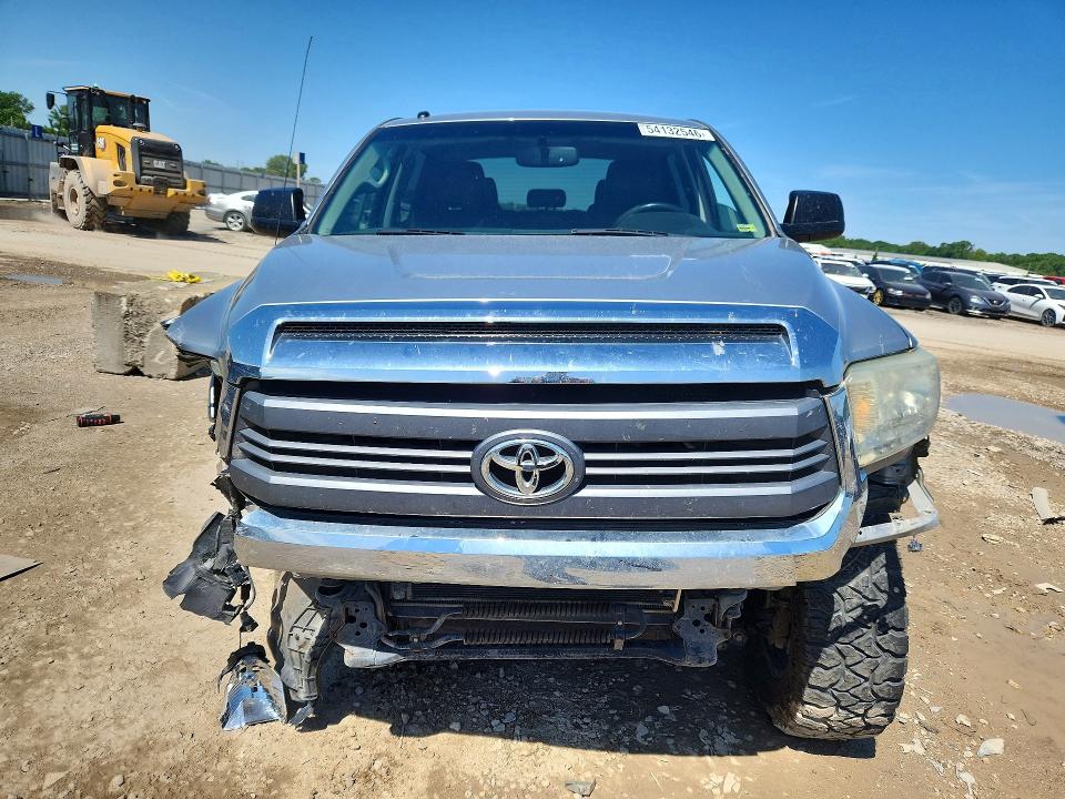 2014 Toyota Tundra VIN 5TFDW5F15EX347626 COPART salvage auction — FRONT END, MO - SALVAGE CERTIFICATE OF TITLE, sold $9,100 on 2026-07-07 (photo 5)