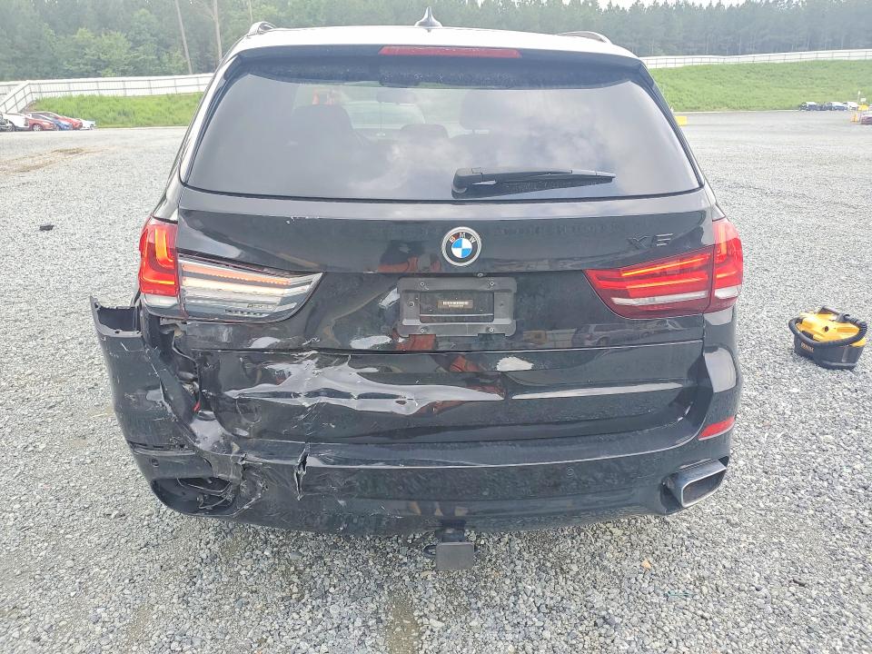 2017 BMW X5 VIN 5UXKR2C32H0X03870 COPART salvage auction — REAR END, Nc - Salvage Certificate Of Title, sold $10,100 on 2026-07-30 (photo 6)