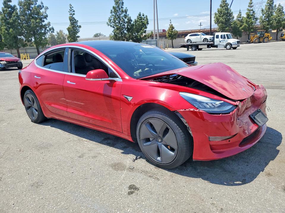 2020 Tesla Model 3 VIN 5YJ3E1EA4LF660697 COPART salvage auction — FRONT END, Salvage Title, sold $150 on 2026-07-21 (photo 4)