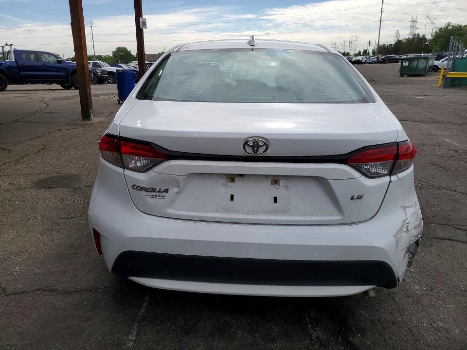 2021 Toyota VIN 5YFEPMAE2MP187580 COPART salvage auction — FRONT END, CO - SALVAGE TITLE (P), sold $3,050 on 2026-07-28 (photo 6)