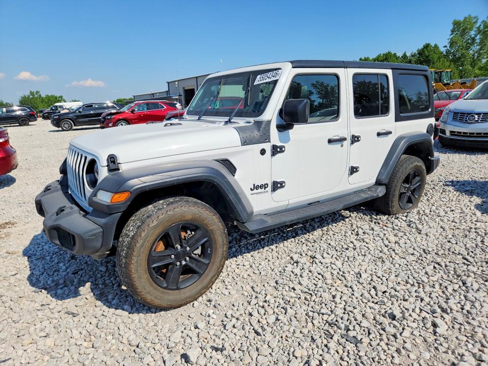2020 Jeep Wrangler / VIN 1C4HJXDG6LW201595 COPART salvage auction — MINOR DENT/SCRATCHES, Mi - Dealer Only Clean Title (P), sold $8,400 on 2026-07-30 (photo 1)