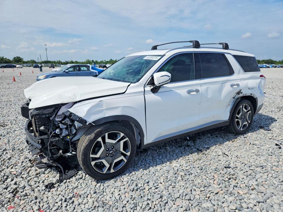 2024 Hyundai Palisade VIN KM8R4DGE8RU694538 COPART salvage auction — FRONT END, Fl - Certificate Of Destruction, sold $6,000 on 2026-07-31 (photo 1)