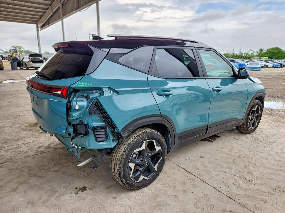 2025 Kia VIN KNDEU2AA0S7790231 COPART salvage auction — FRONT END, Fl - Cert Of Title Slvg Rebuildable, sold $6,500 on 2026-07-08 (photo 3)