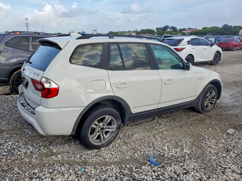 2006 BMW X3 VIN WBXPA93426WD28286 COPART salvage auction — SIDE, FL - CERT OF TITLE SLVG REBUILDABLE, sold $325 on 2026-07-13 (photo 3)