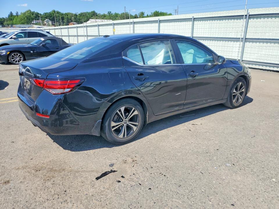 2020 Nissan Sentra VIN 3N1AB8CV5LY273551 COPART salvage auction — SIDE, PA - CERTIFICATE OF SALVAGE, sold $1,550 on 2026-07-02 (photo 3)