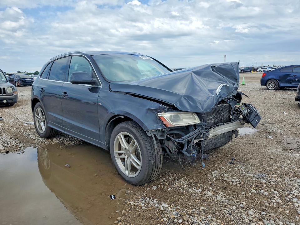 2013 Audi Q5 VIN WA1DGAFP9DA048629 COPART salvage auction — FRONT END, Tx - Salvage Vehicle Title, sold $700 on 2026-07-09 (photo 4)
