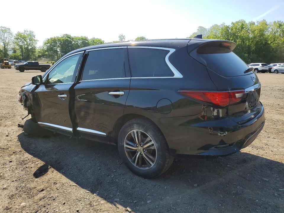 2017 Infiniti Qx60 VIN 5N1DL0MM2HC505839 COPART salvage auction — FRONT END, Ny - Mv-907A Salvage Certificate, sold $500 on 2026-07-09 (photo 2)