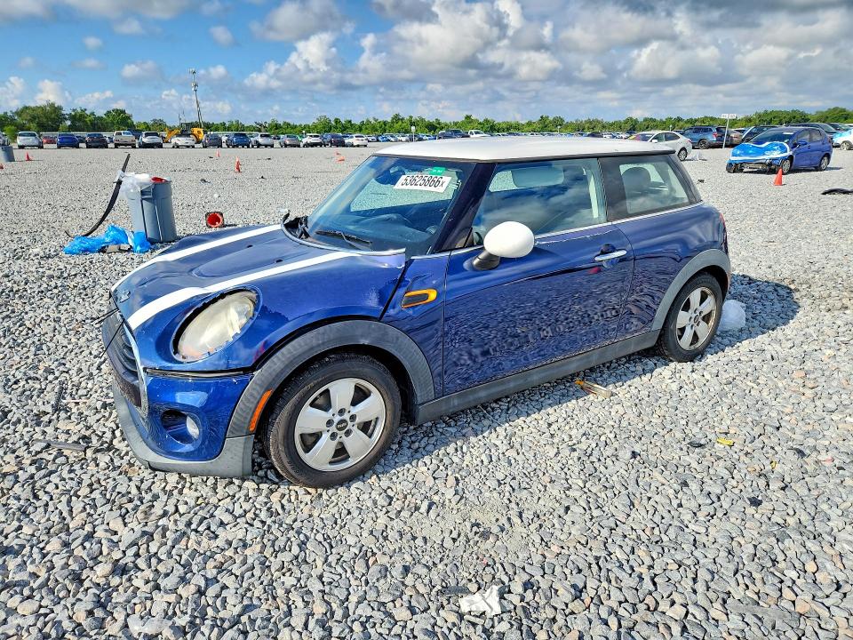 2016 Mini Cooper VIN WMWXP5C53G3B14646 COPART salvage auction — FRONT END, Fl - Certificate Of Title, sold $825 on 2026-07-07 (photo 1)