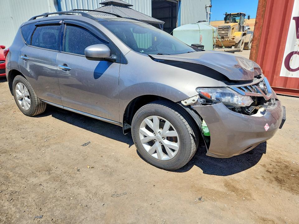 2011 Nissan Murano VIN JN8AZ1MW7BW179091 COPART salvage auction — FRONT END, On - Permit Salvage, sold $275 on 2026-07-28 (photo 4)